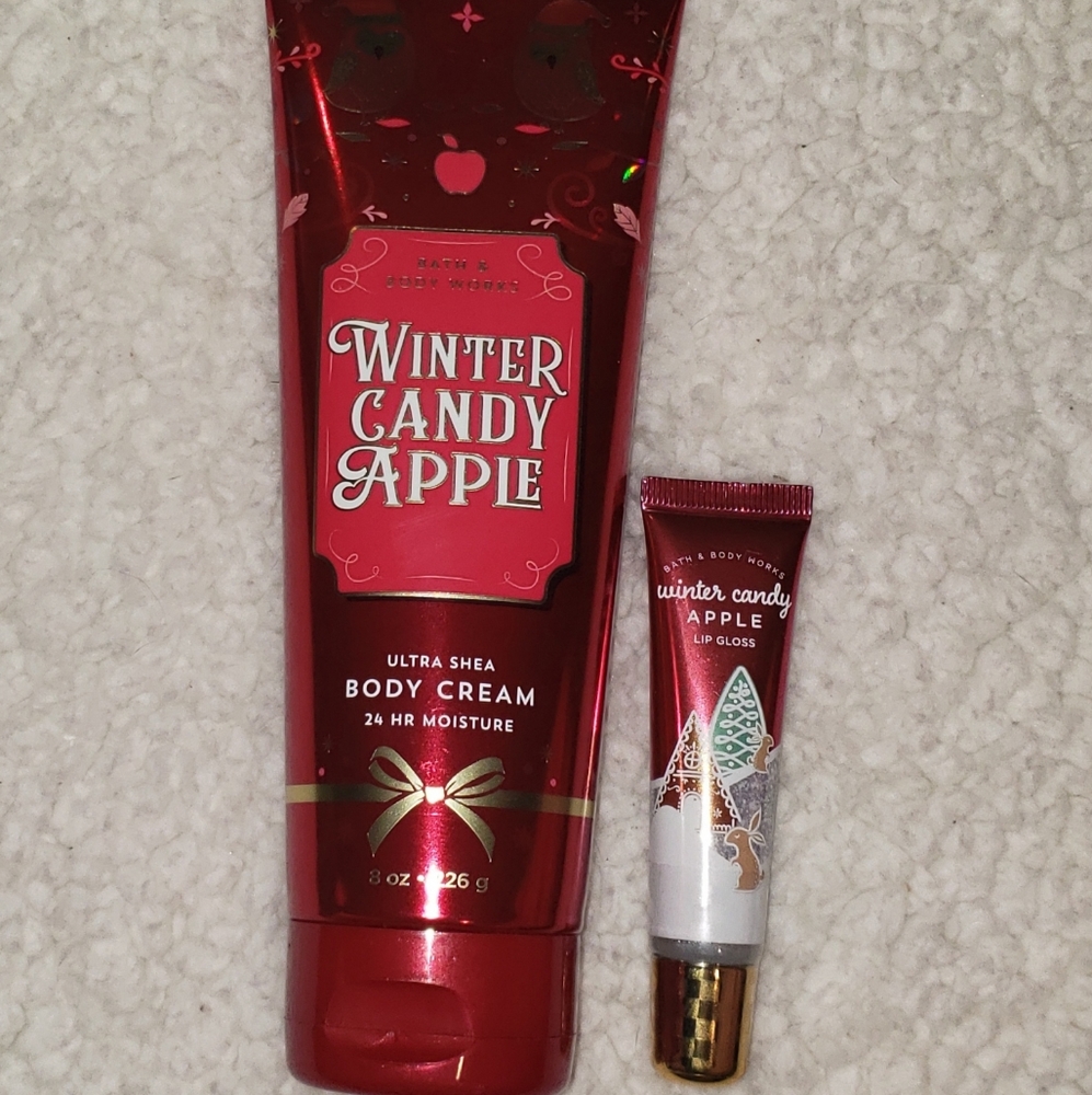 BBW lotion and gloss